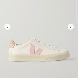 Veja Campo Leather Sneakers - New in Pink Size 9